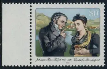 BUND 1985 Michel-Nummer 1246 postfrisch EINZELMARKE RAND links