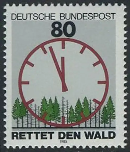 BUND 1985 Michel-Nummer 1253 postfrisch EINZELMARKE