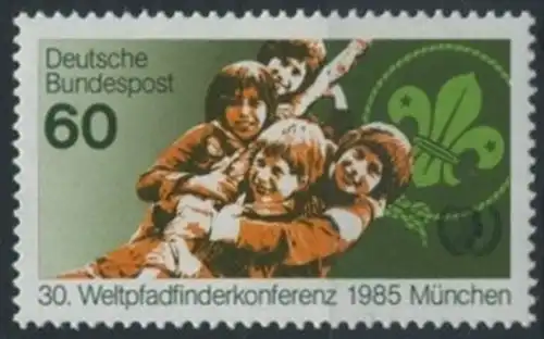 BUND 1985 Michel-Nummer 1254 postfrisch EINZELMARKE