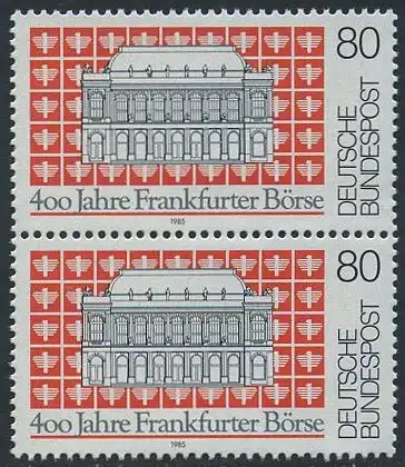 BUND 1985 Michel-Nummer 1257 postfrisch vert.PAAR