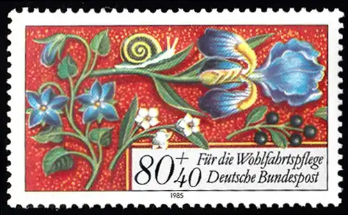 BUND 1985 Michel-Nummer 1261 postfrisch EINZELMARKE