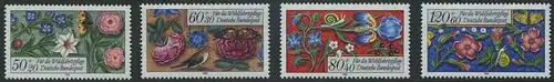 BUND 1985 Michel-Nummer 1259-1262 postfrisch SATZ(4) EINZELMARKEN