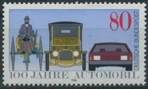 BUND 1986 Michel-Nummer 1268 postfrisch EINZELMARKE