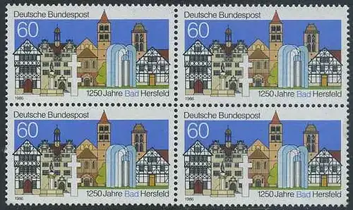BUND 1986 Michel-Nummer 1271 postfrisch BLOCK