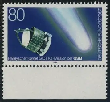 BUND 1986 Michel-Nummer 1273 postfrisch EINZELMARKE RAND unten