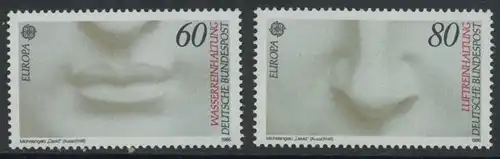 BUND 1986 Michel-Nummer 1278-1279 postfrisch SATZ(2) EINZELMARKEN