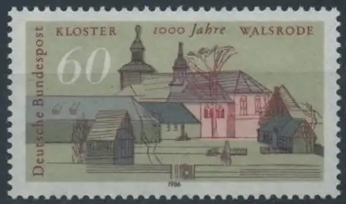 BUND 1986 Michel-Nummer 1280 postfrisch EINZELMARKE