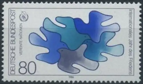 BUND 1986 Michel-Nummer 1286 postfrisch EINZELMARKE