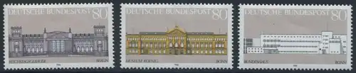 BUND 1986 Michel-Nummer 1287-1289 postfrisch SATZ(3) EINZELMARKEN