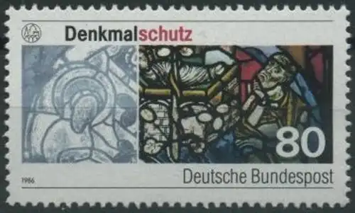 BUND 1986 Michel-Nummer 1291 postfrisch EINZELMARKE