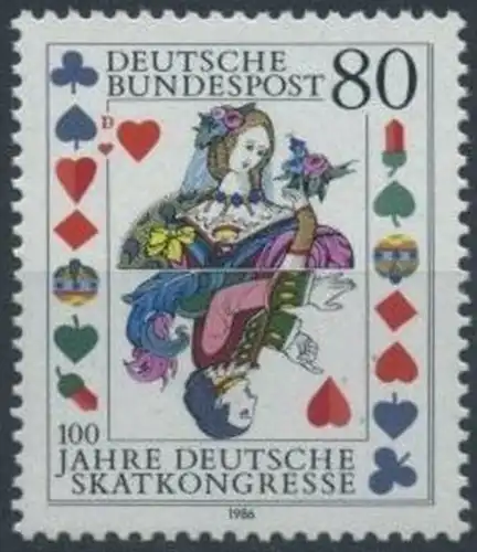 BUND 1986 Michel-Nummer 1293 postfrisch EINZELMARKE