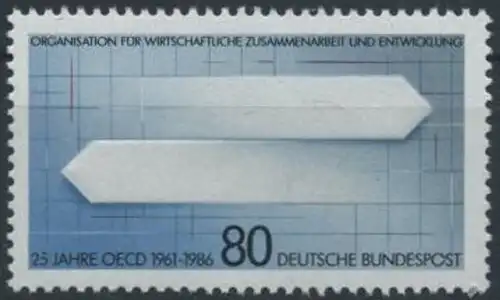 BUND 1986 Michel-Nummer 1294 postfrisch EINZELMARKE