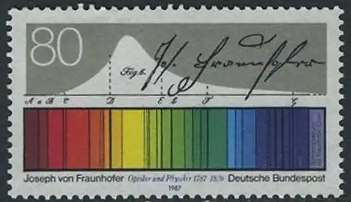 BUND 1987 Michel-Nummer 1313 postfrisch EINZELMARKE