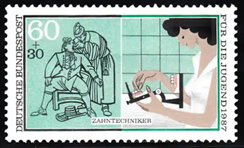 BUND 1987 Michel-Nummer 1316 postfrisch EINZELMARKE