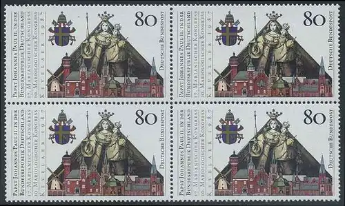 BUND 1987 Michel-Nummer 1320 postfrisch BLOCK