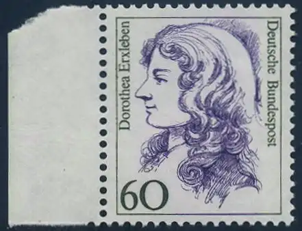 BUND 1987 Michel-Nummer 1332 postfrisch EINZELMARKE RAND links