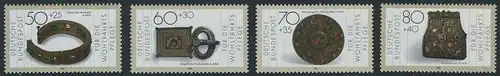 BUND 1987 Michel-Nummer 1333-1336 postfrisch SATZ(4) EINZELMARKEN
