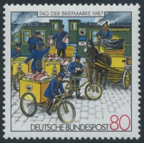 BUND 1987 Michel-Nummer 1337 postfrisch EINZELMARKE