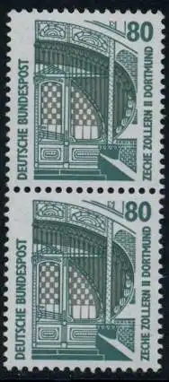 BUND 1987 Michel-Nummer 1342 postfrisch vert.PAAR