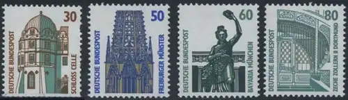 BUND 1987 Michel-Nummer 1339-1342 postfrisch SATZ(4) EINZELMARKEN