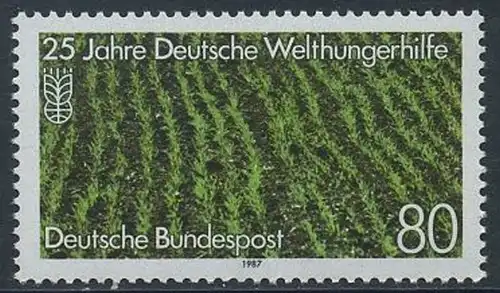 BUND 1987 Michel-Nummer 1345 postfrisch EINZELMARKE