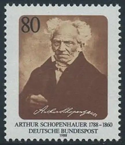 BUND 1988 Michel-Nummer 1357 postfrisch EINZELMARKE