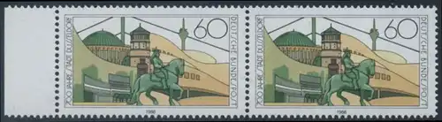 BUND 1988 Michel-Nummer 1369 postfrisch horiz.PAAR RAND links