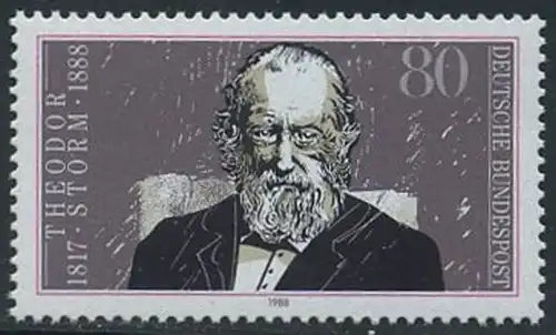 BUND 1988 Michel-Nummer 1371 postfrisch EINZELMARKE