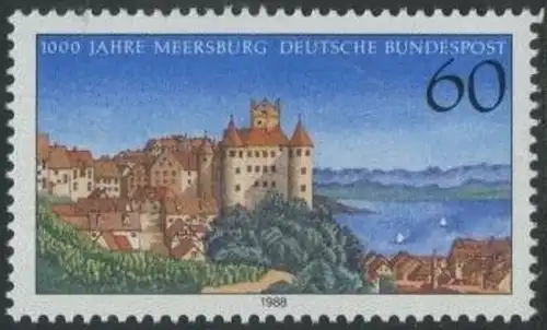 BUND 1988 Michel-Nummer 1376 postfrisch EINZELMARKE