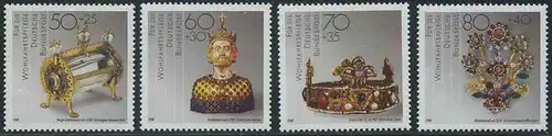 BUND 1988 Michel-Nummer 1383-1386 postfrisch SATZ(4) EINZELMARKEN