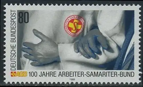 BUND 1988 Michel-Nummer 1394 postfrisch EINZELMARKE