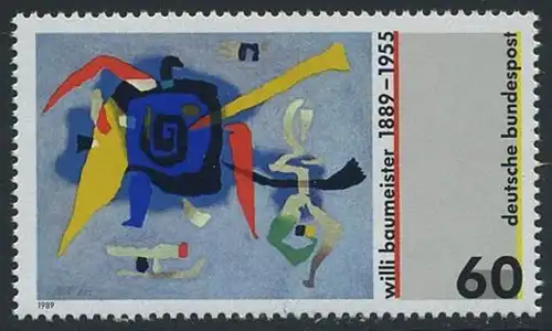 BUND 1989 Michel-Nummer 1403 postfrisch EINZELMARKE