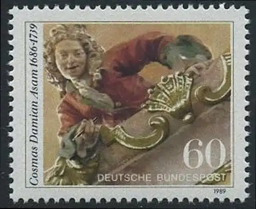 BUND 1989 Michel-Nummer 1420 postfrisch EINZELMARKE