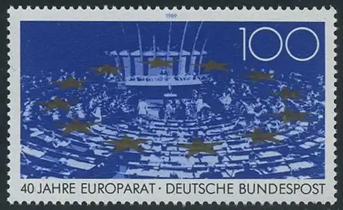 BUND 1989 Michel-Nummer 1422 postfrisch EINZELMARKE