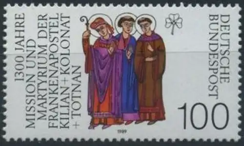 BUND 1989 Michel-Nummer 1424 postfrisch EINZELMARKE