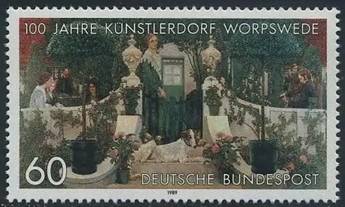 BUND 1989 Michel-Nummer 1430 postfrisch EINZELMARKE