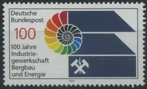 BUND 1989 Michel-Nummer 1436 postfrisch EINZELMARKE