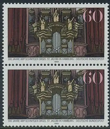 BUND 1989 Michel-Nummer 1441 postfrisch vert.PAAR