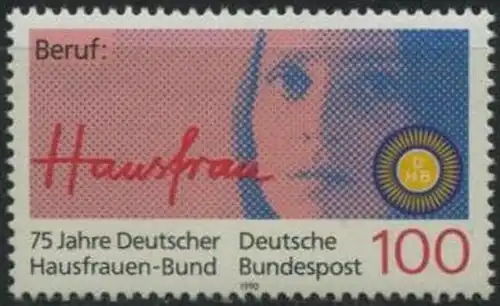 BUND 1990 Michel-Nummer 1460 postfrisch EINZELMARKE