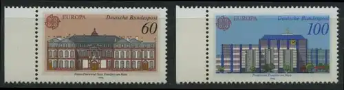 BUND 1990 Michel-Nummer 1461-1462 postfrisch SATZ(2) EINZELMARKEN RÄNDER links