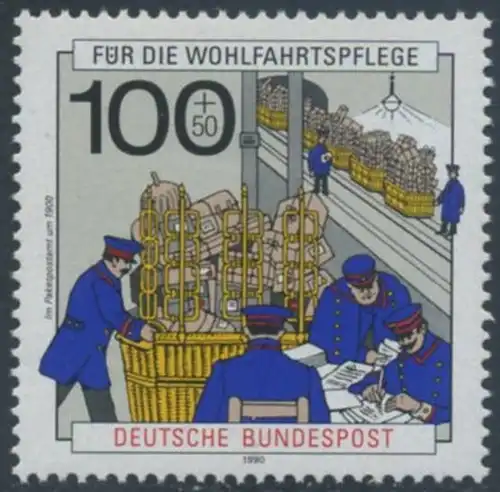 BUND 1990 Michel-Nummer 1476 postfrisch EINZELMARKE