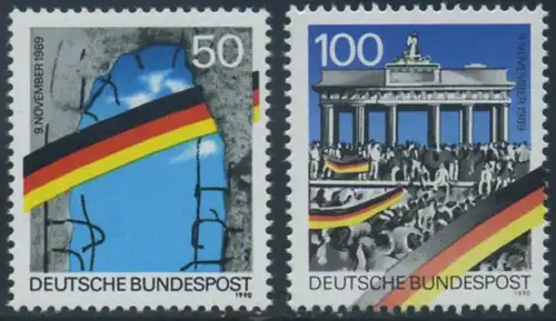 BUND 1990 Michel-Nummer 1481-1482 postfrisch SATZ(2) EINZELMARKEN