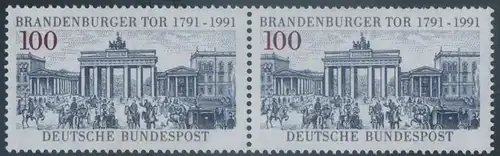 BUND 1991 Michel-Nummer 1492 postfrisch horiz.PAAR