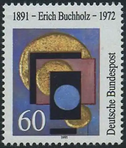 BUND 1991 Michel-Nummer 1493 postfrisch EINZELMARKE