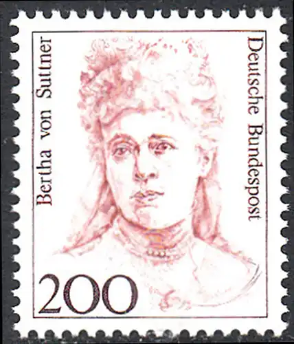 BUND 1991 Michel-Nummer 1498 postfrisch EINZELMARKE