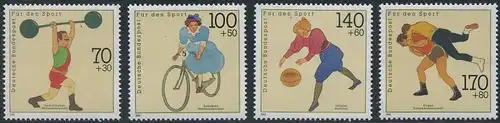 BUND 1991 Michel-Nummer 1499-1502 postfrisch SATZ(4) EINZELMARKEN