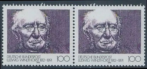 BUND 1991 Michel-Nummer 1510 postfrisch horiz.PAAR