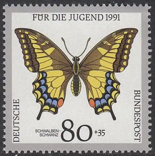 BUND 1991 Michel-Nummer 1516 postfrisch EINZELMARKE