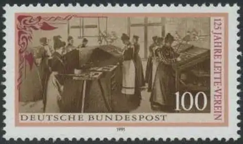 BUND 1991 Michel-Nummer 1521 postfrisch EINZELMARKE