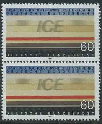 BUND 1991 Michel-Nummer 1530 postfrisch vert.PAAR